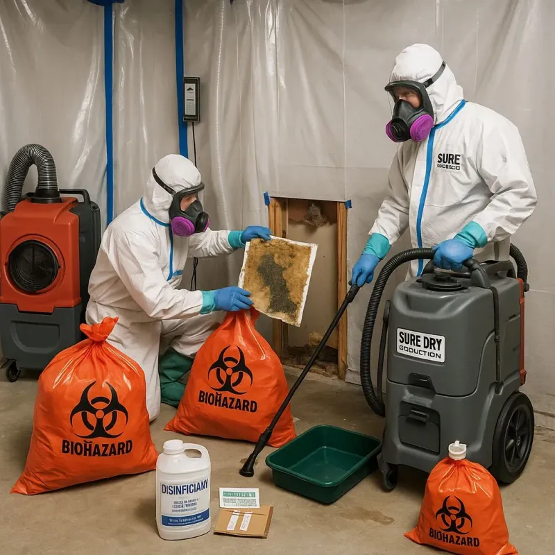 Contaminated Water Handling Protocols process in Butte, NE